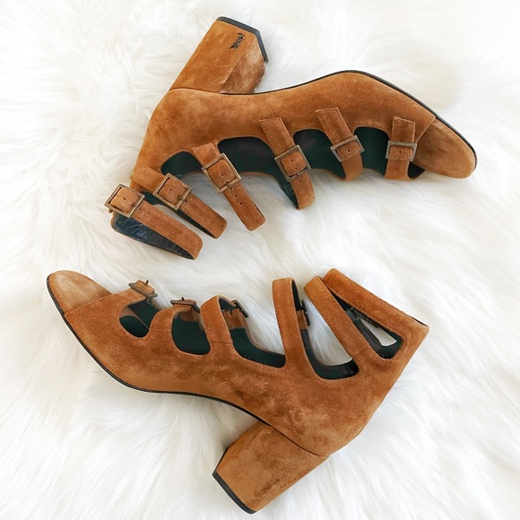 Yves Saint Laurent Gladiator Sandal Heels - Picture 5 of 10